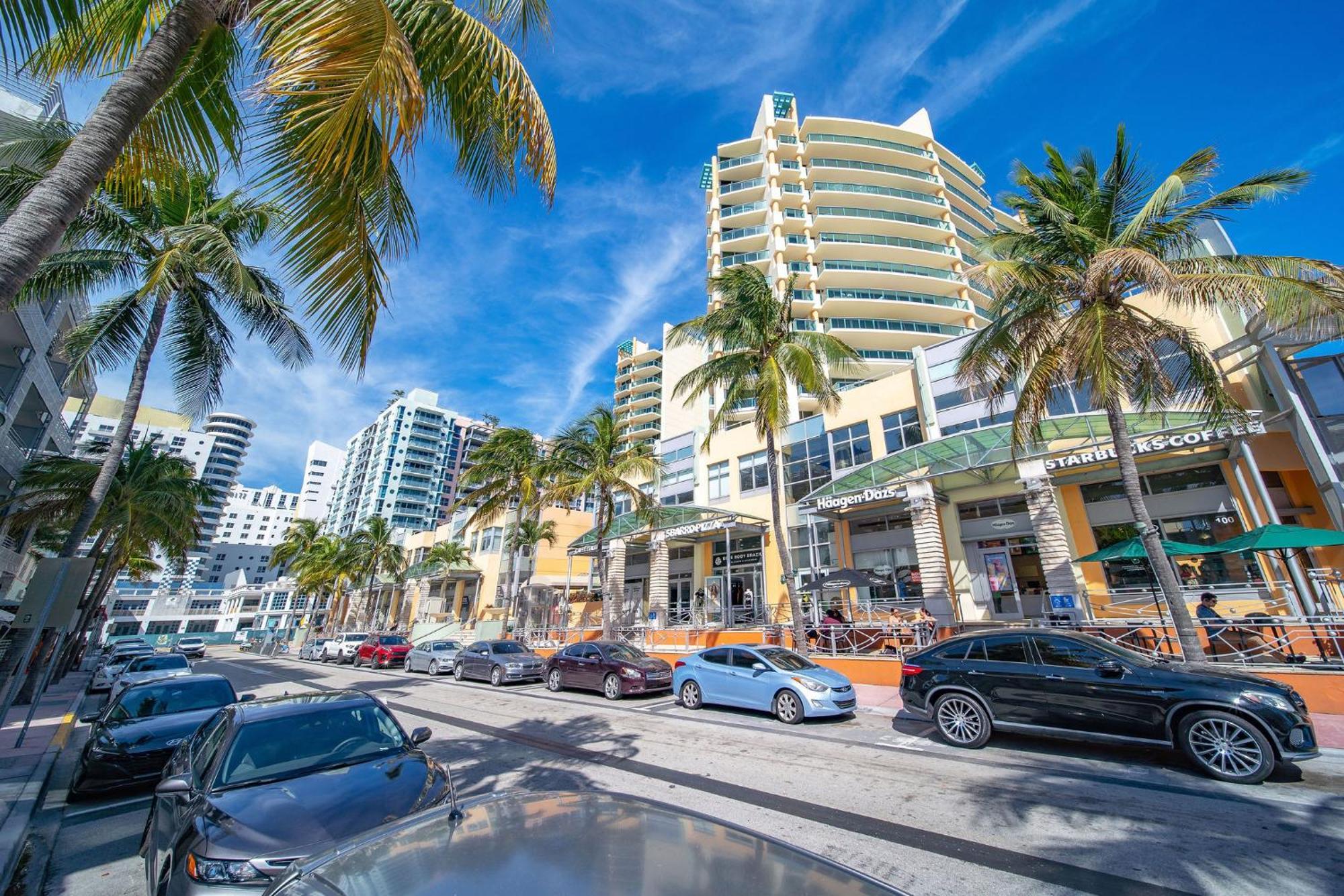 Deco Beachside Apt, W/2 Queen Beds, Washer/Dryer Miami Beach Exterior foto