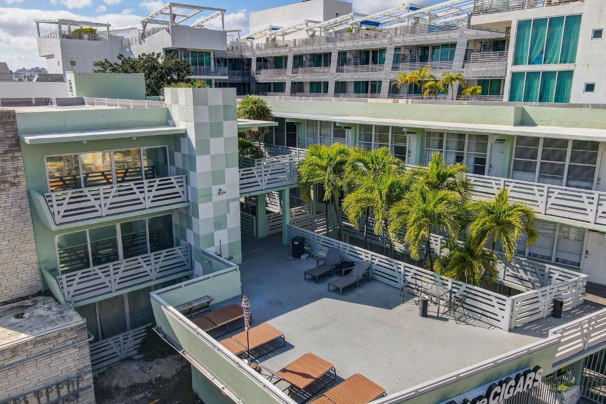Deco Beachside Apt, W/2 Queen Beds, Washer/Dryer Miami Beach Exterior foto