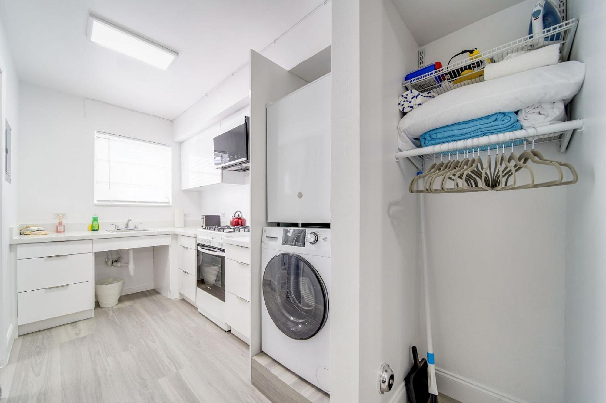 Deco Beachside Apt, W/2 Queen Beds, Washer/Dryer Miami Beach Exterior foto